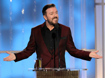 Ricky Gervais, Golden Globes Ricky Gervais, Golden Globes